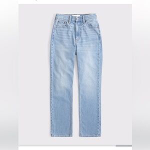 Ultra high rise the ankle straight 26 2s Abercrombie NWT